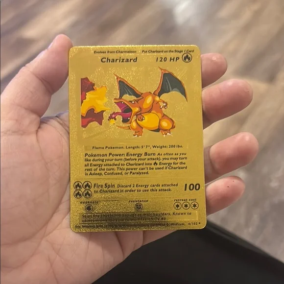 Charizard Gold Pokmon Card Home Charizard Gold Pokmon Card Home